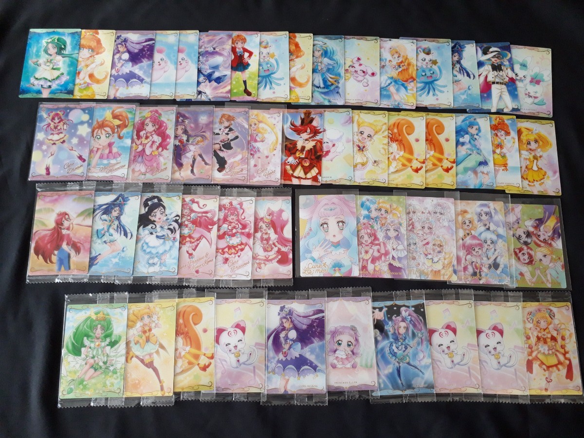 プリキュアウエハース SSR まとめ 45枚セット SSR プリキュア ウエハース