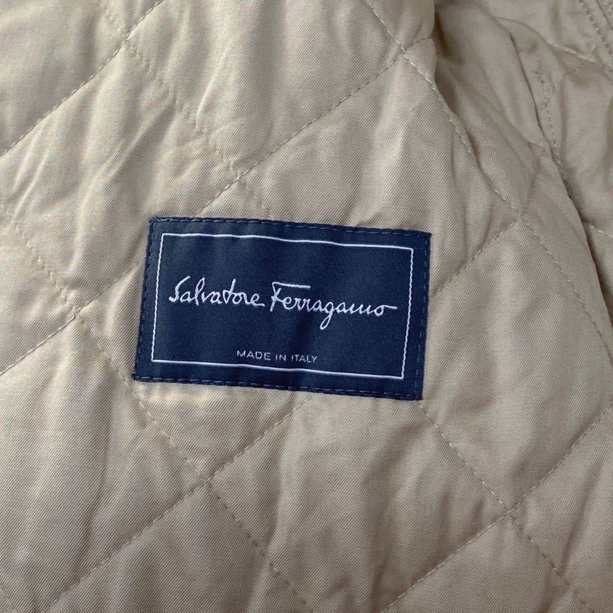 フェラガモ/FERRAGAMO】ガンチーニスナップ釦☆ 襟コーデュロイ