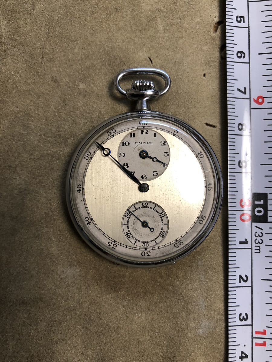 セイコー 精工舎 新エンパイア 懐中時計 別剣支 レギュレター SEIKO