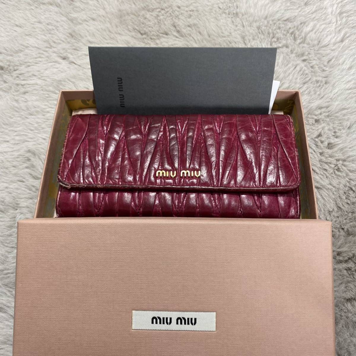 1円スタート】ブランド財布 6点 まとめ売り miumiu PRADA ミュウミュウ 