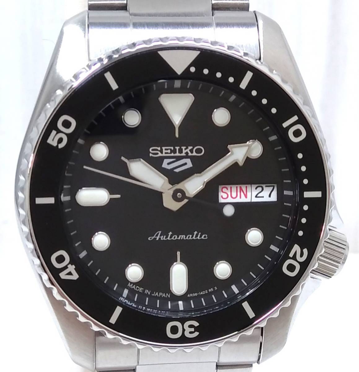 SEIKO セイコー SEIKO5 セイコー5 SKX mid-size Sports Style SBSA225 