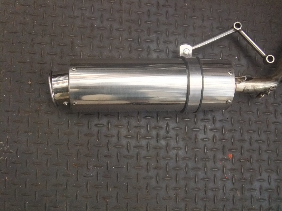 ステンレス マフラー ライブディオZX ライブディオSR AF34 AF35