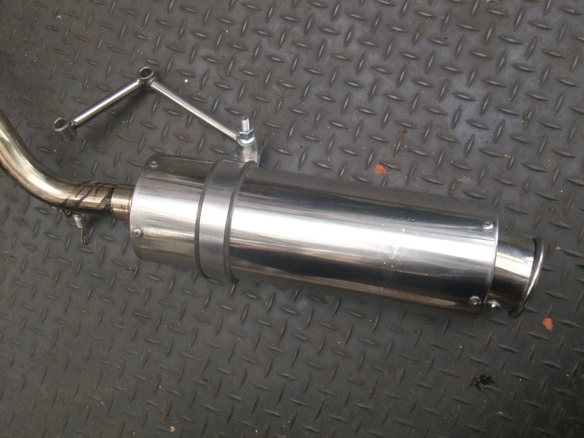 ステンレス マフラー ライブディオZX ライブディオSR AF34 AF35