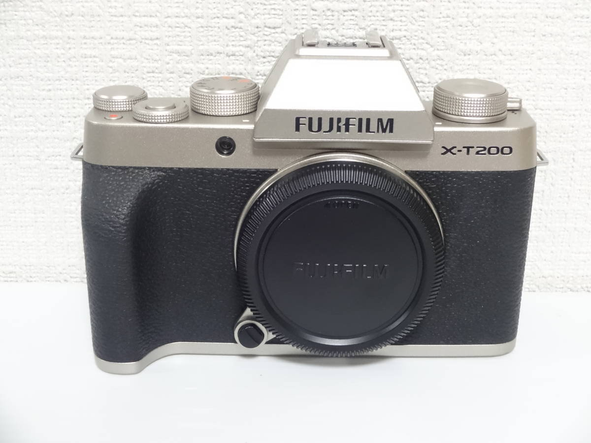 FUJIFILM X-T200 レンズキット ゴールド X-T200 レンズキット 富士 
