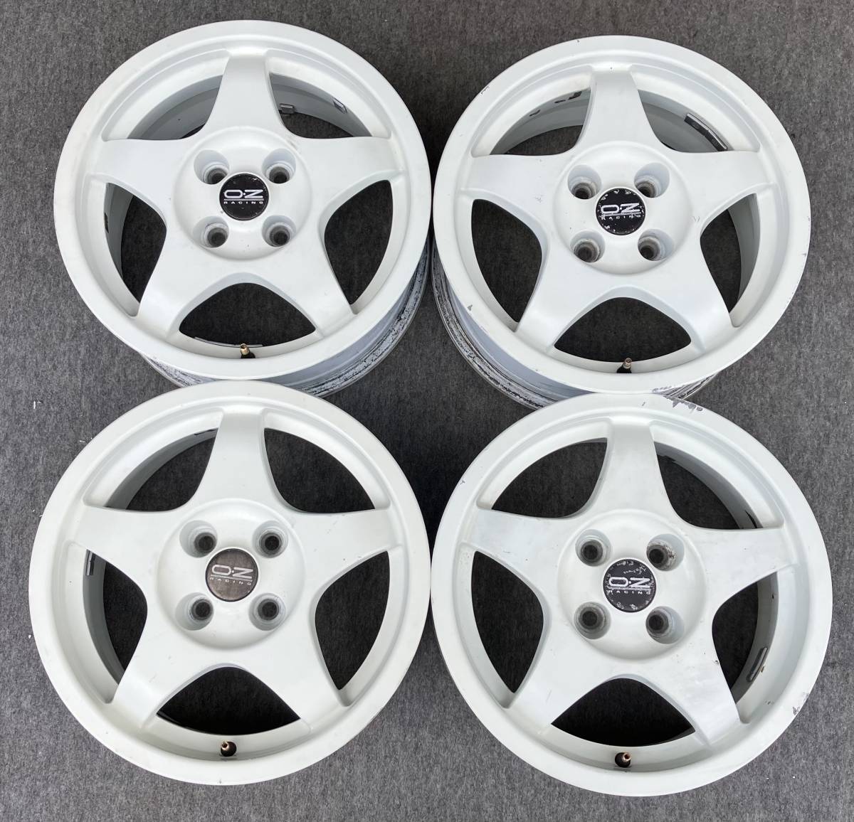 希少！当時物！OZRACING クロノホイール 15インチ 6.5J +40 4H 