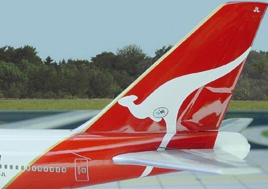 カンタス航空 1⁄400 Gemini A380-841 QANTAS GJ70670 GEMINI JETS