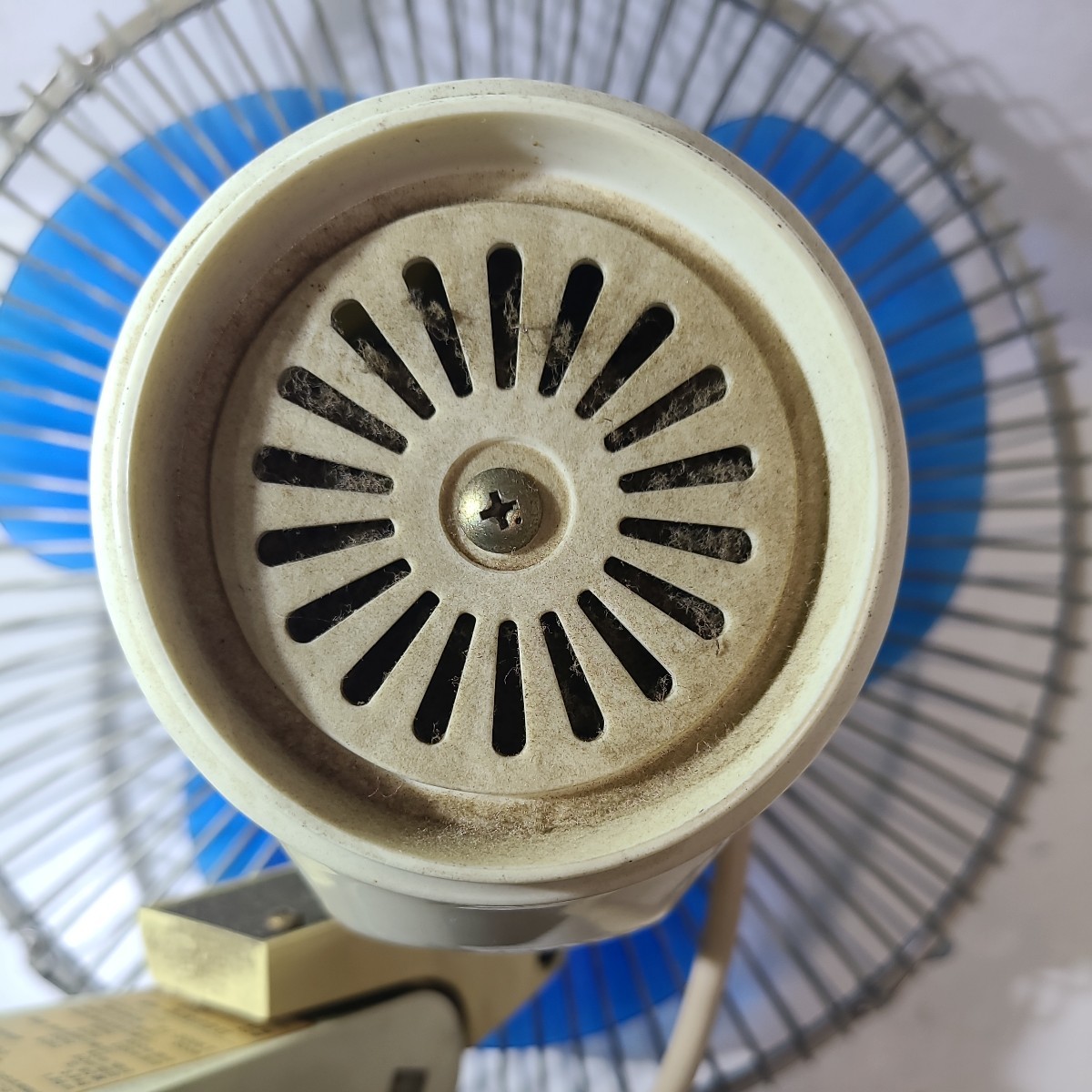 昭和レトロ レトロ扇風機 扇風機 SHARP シャープ 壁掛け PJー305KT 青 