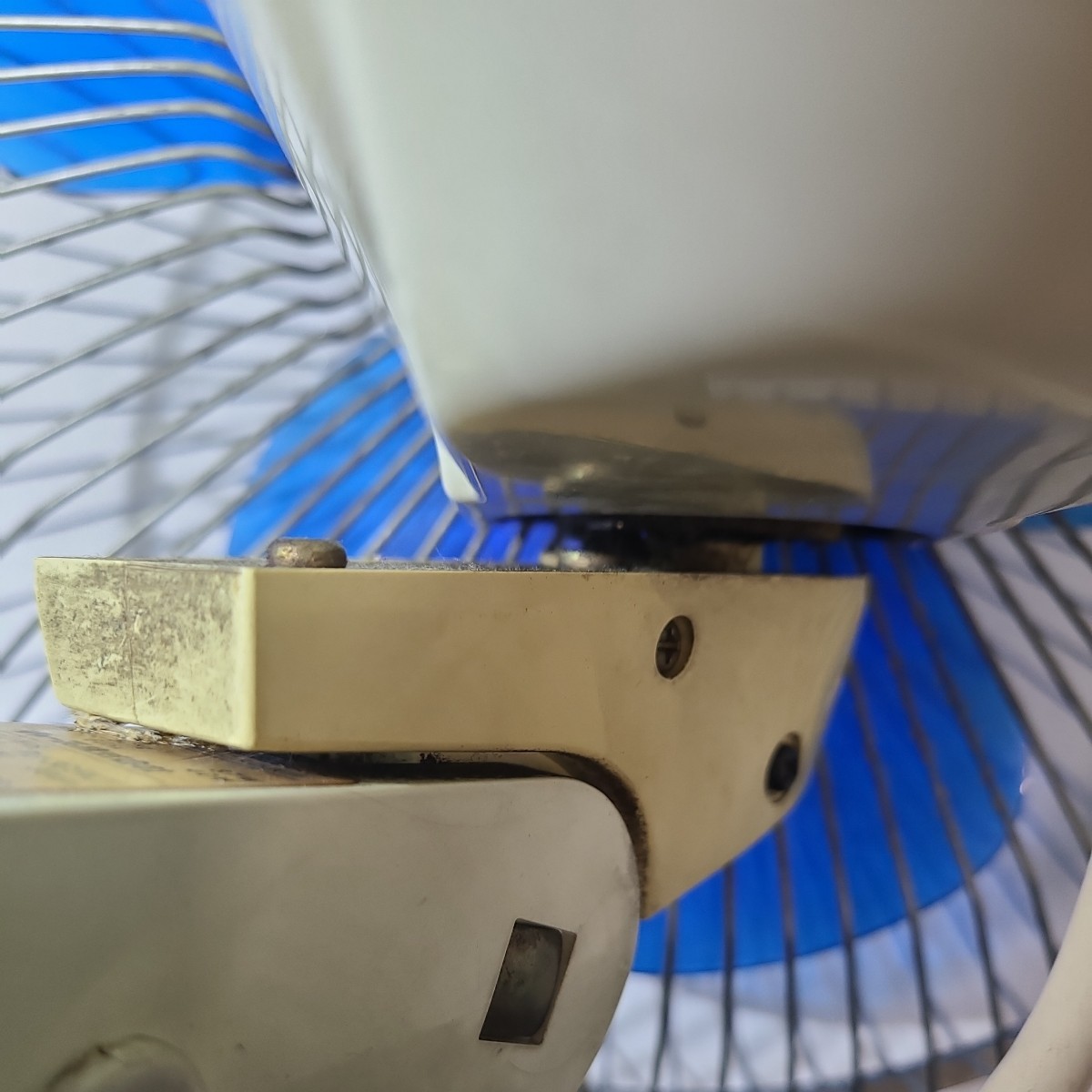昭和レトロ レトロ扇風機 扇風機 SHARP シャープ 壁掛け PJー305KT 青 
