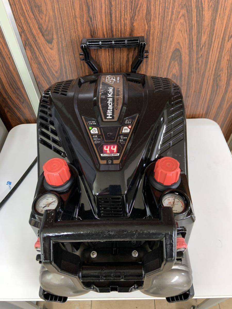 日立高圧コンプレッサーEC1445H3 分解　整備　清掃　部品交換して有ります。(訳あり品)