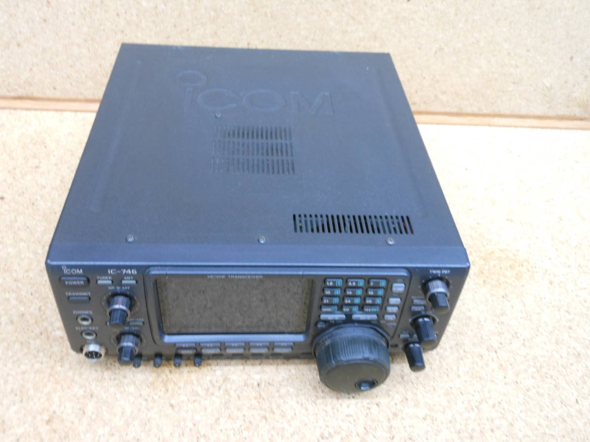 ジャンク扱い□イコム ICOM トランシーバー IC-746 動作未確認
