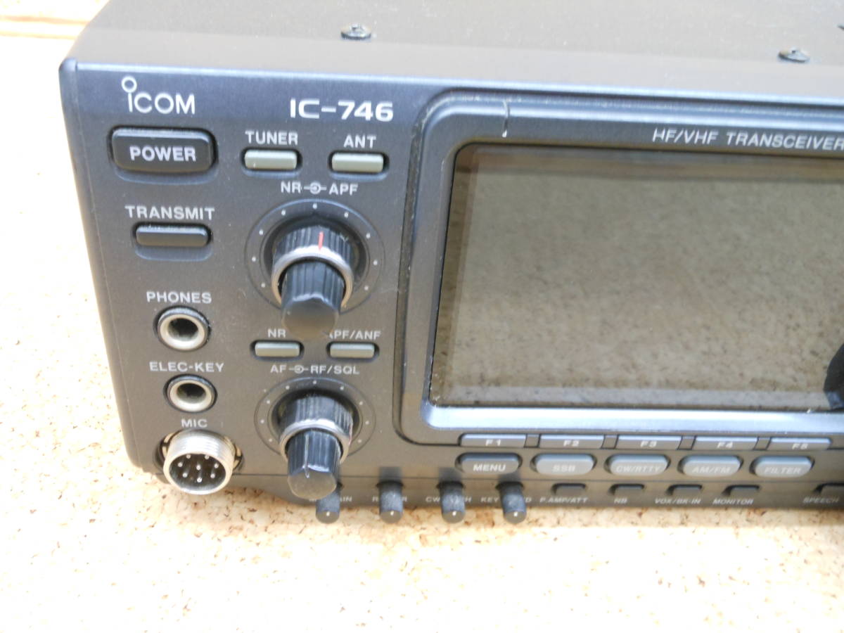 ジャンク扱い□イコム ICOM トランシーバー IC-746 動作未確認