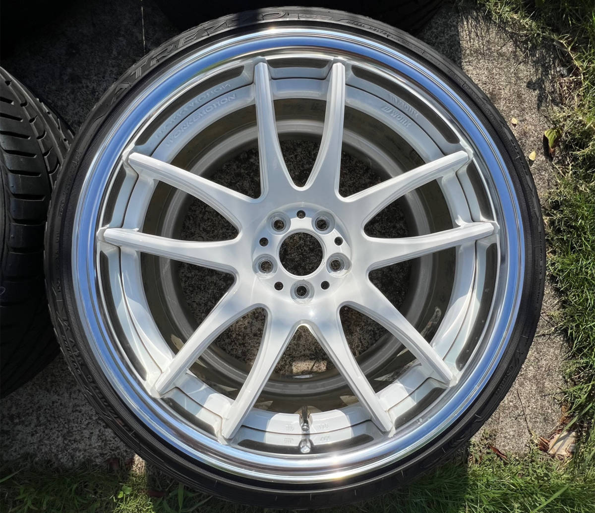pcd100 18インチ9.5J+38 ワークエモーション86/BRZ - 18インチ