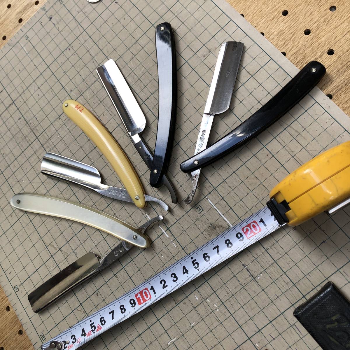理容 西洋カミソリ 箱付き 4点 まとめて 谷藤 Maxfli Rongin ROSETTE 金鷹 KINTAKA 一番 剃刀 RAZOR ...