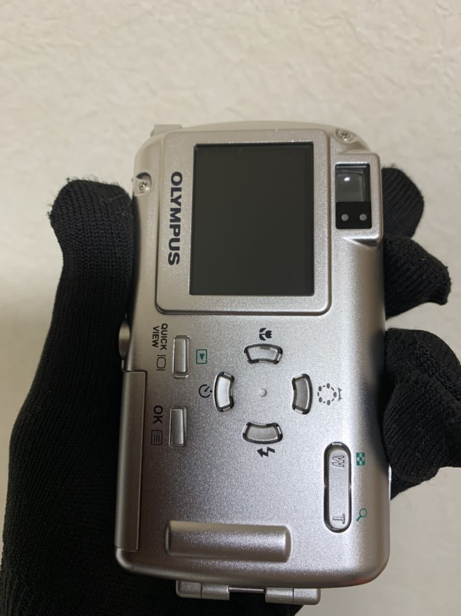 OLYMPUS μ-10 DIGITAL 充電器・ケース付 動作未確認 OLYMPUS μ-10 DIGITALオリンパス デジタルカメラ/充電池/picturecard