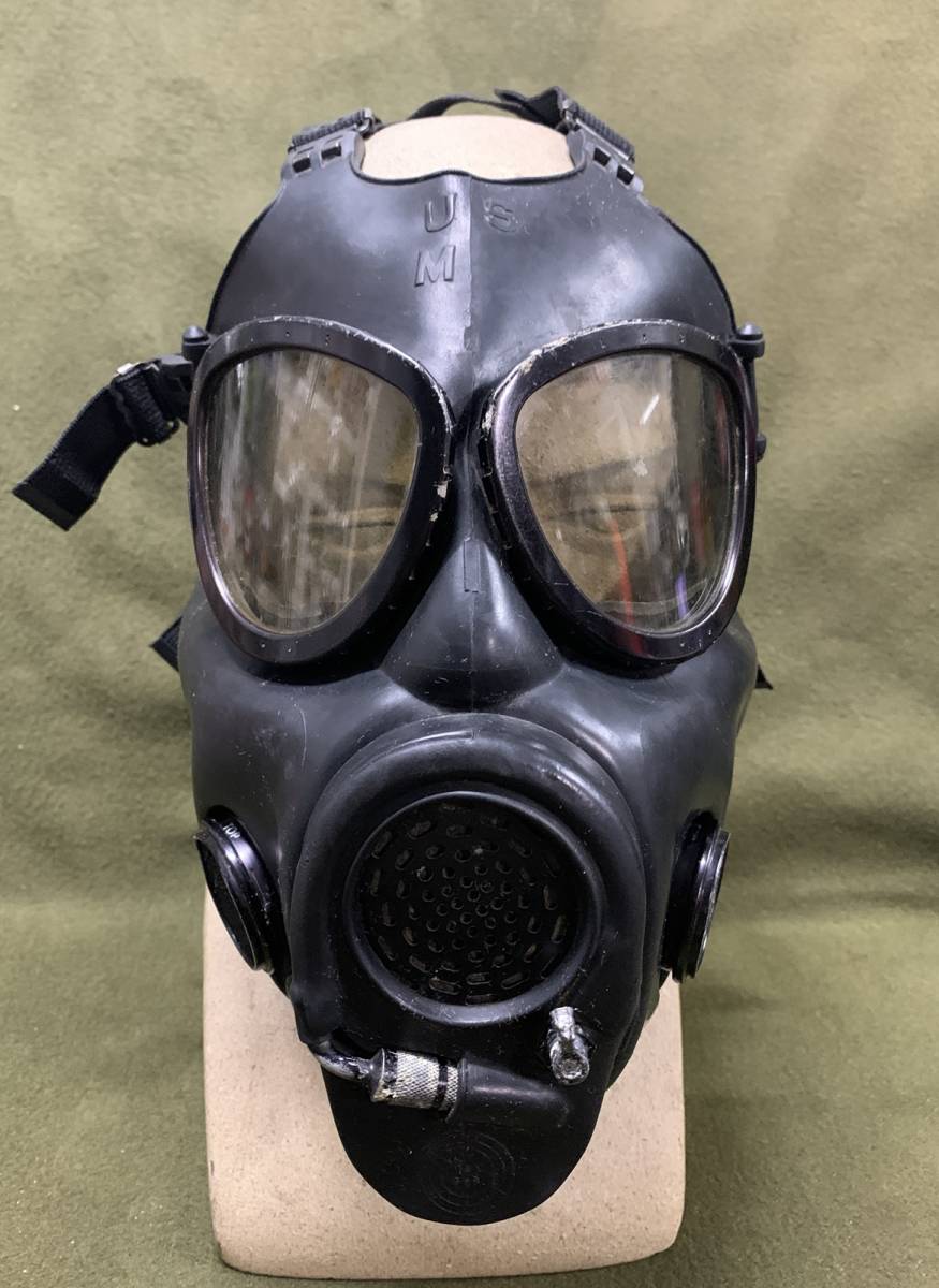 #.米軍 官給品 実物M17ガスマスク. 空挺部隊2023/09/14
