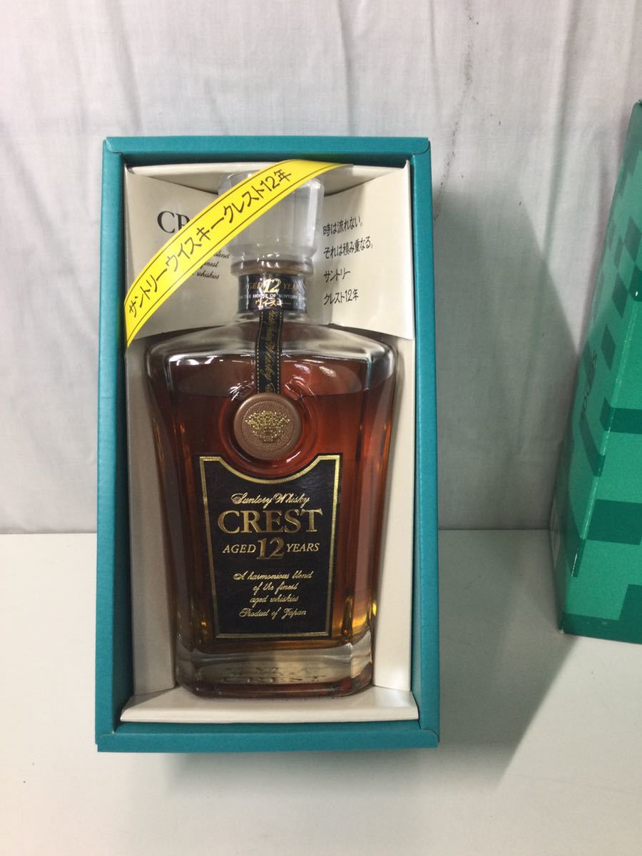 & SUNTORY CREST クレスト サントリークレスト12年 古酒 サントリー