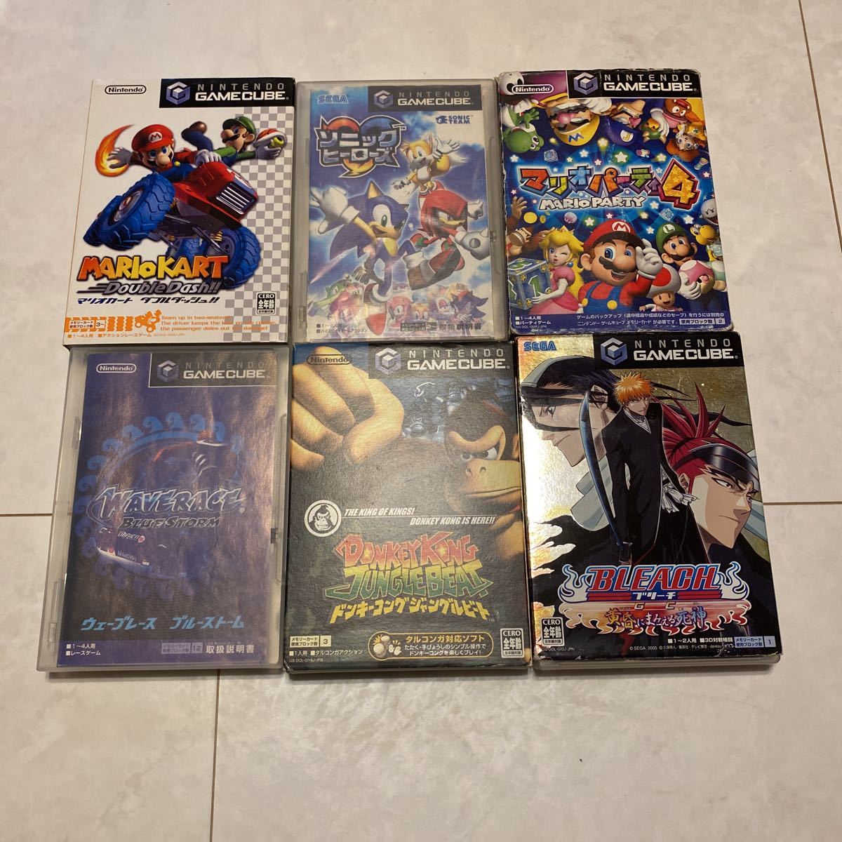 1円スタート Nintendo ゲームキューブ 本体 コントローラー ソフト