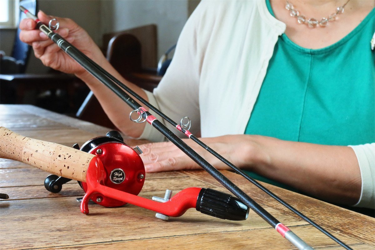 60S ACTIONROD オールドグラスロッド FOR HEDDON 道楽 ZEAL BALSA50