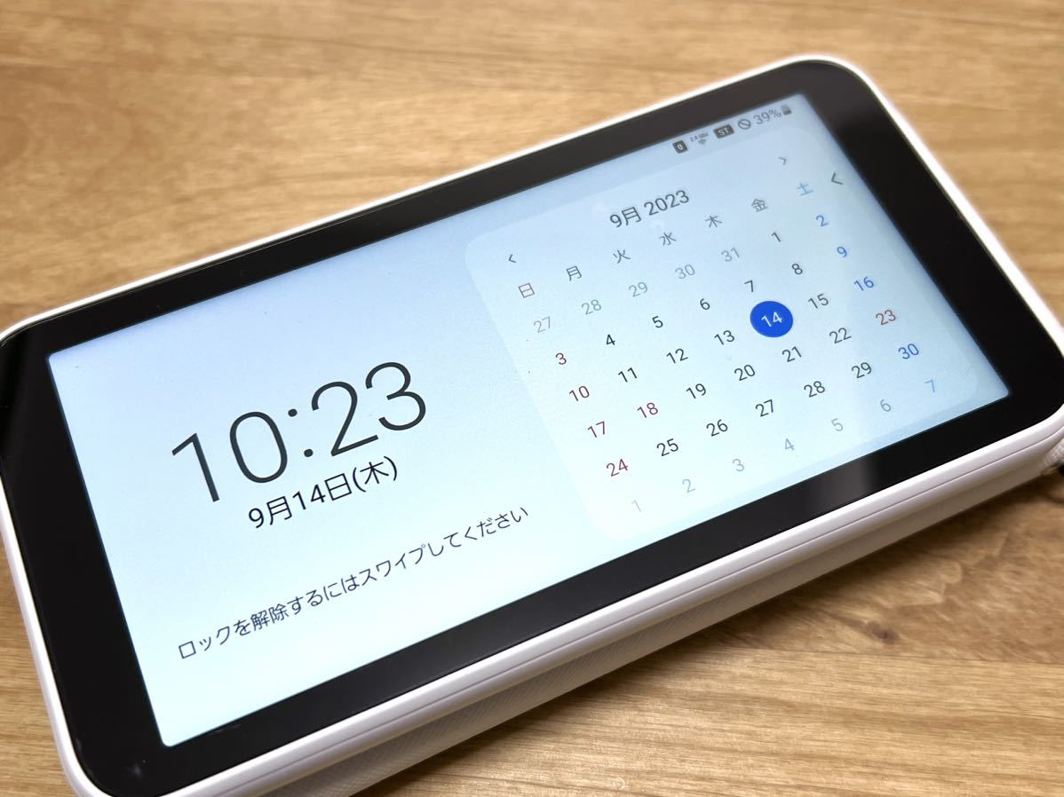 GALAXY G5 SCR01 モバイルルーター Mobile 5G Galaxy Wi-Fi（SCR01）の