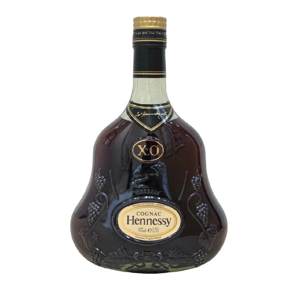 金キャップ グリーンボトル ヘネシー XO ヘネシーXO 700ml 40