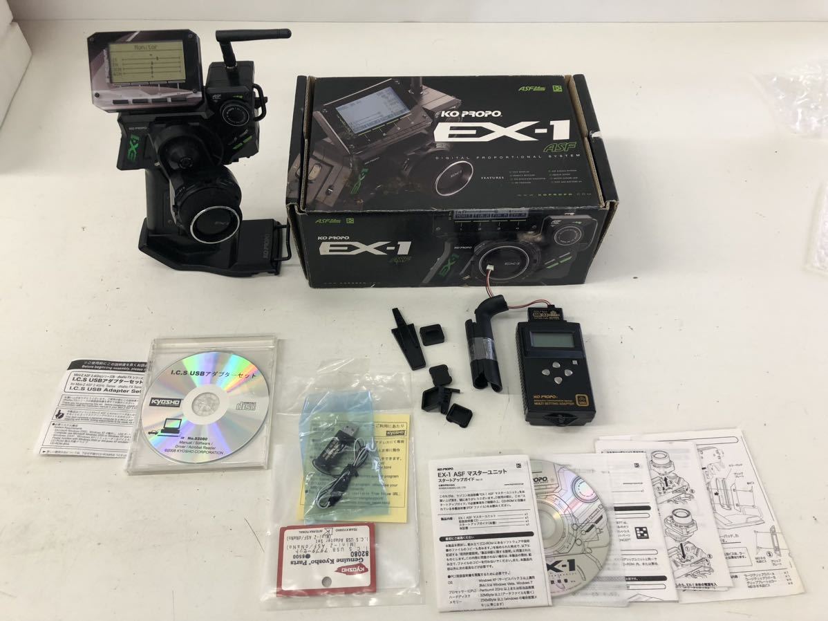 45【ジャンク扱い】KO PROPO EX-1 UR 送受信機セット 2.4GHz SS (80)
