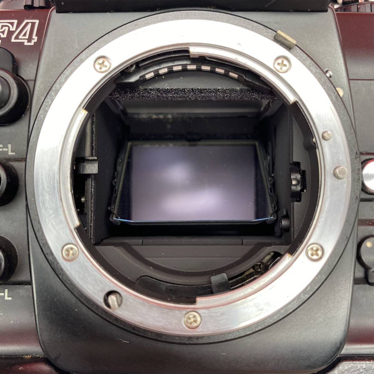 Nikon ニコン F4 by F4S フィルムカメラ MB-21バッテリーパック