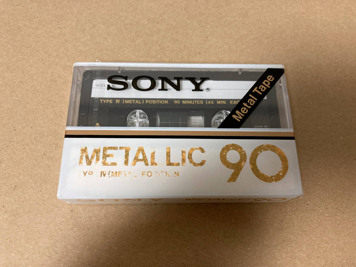 2本パック【日本製メタル】SONY 2C-80CDX4A カセットテープ Yahoo!オークション SONY カセットテープ ソニー METALLIC メタル