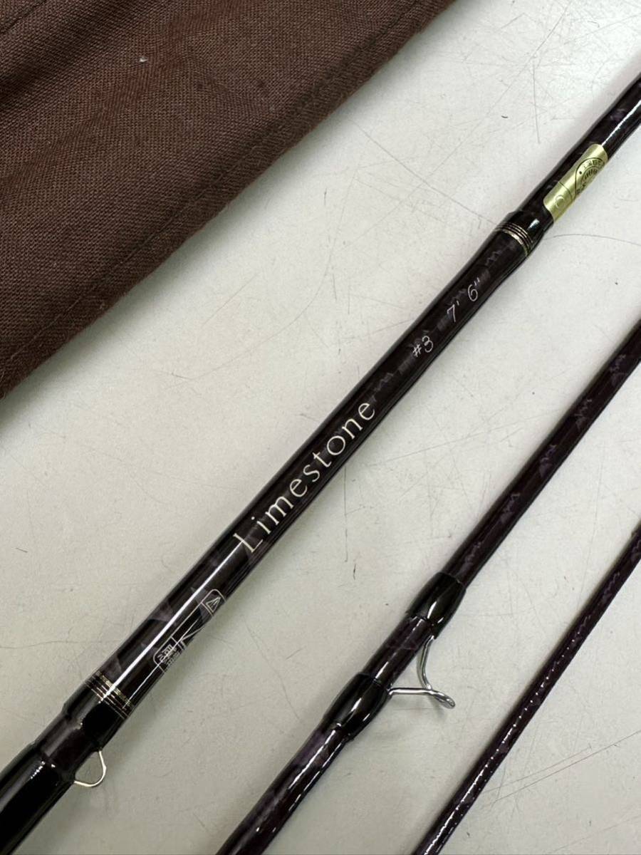 ㉒シマノ・ライムストーン Limestone7064 # 4 / ロッドケース付 ロッド ㉒シマノ・ライムストーン Limestone7064 # 4 ⁄ ロッドケース付