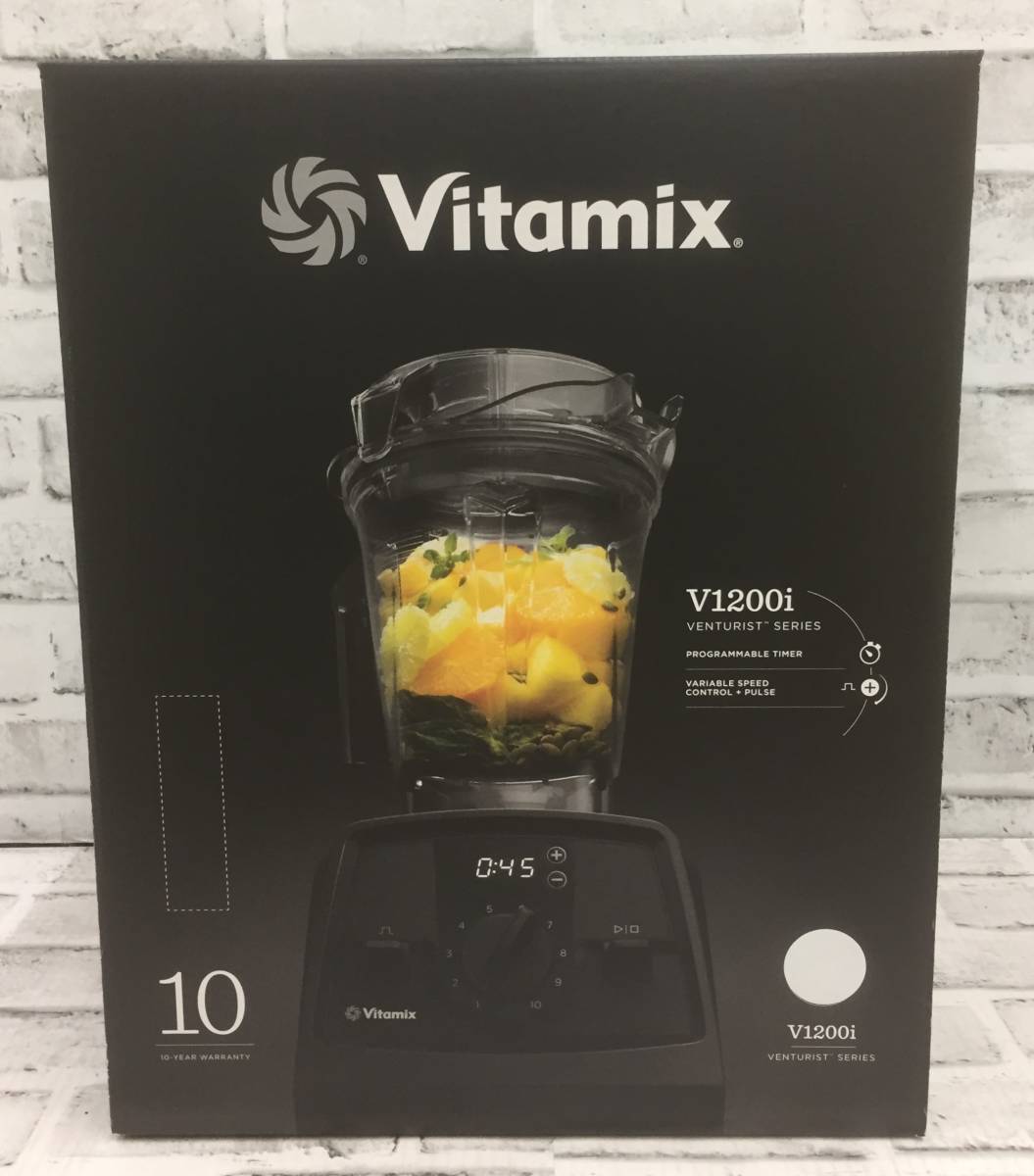 □ 1円スタート!! 未開封 Vitamix バイタミックス V1200i VENTURIST SERIES ホワイト②