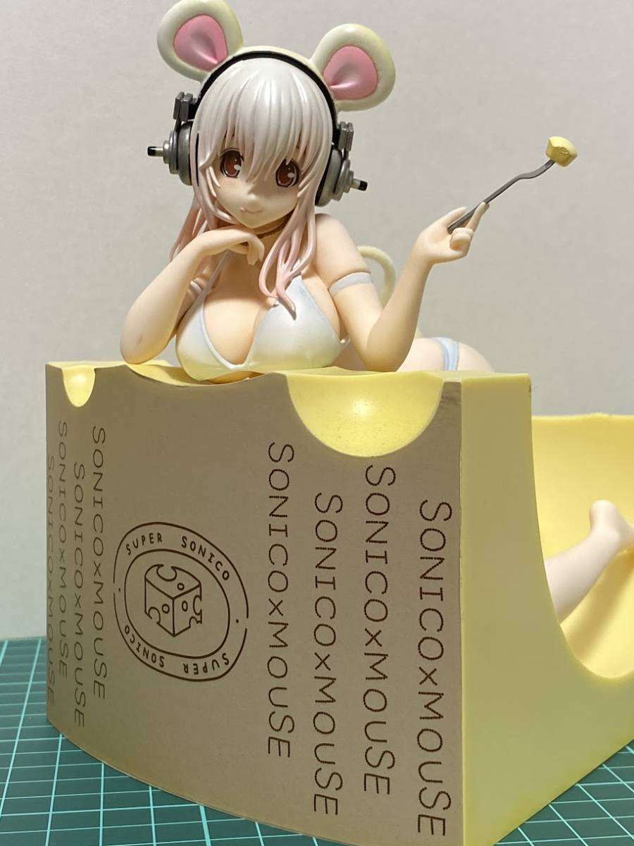 SUPER SONICO すーぱーそに子 マウスver. 1/7 フィギュア [ウイング] 箱無し中古 ジャンク
