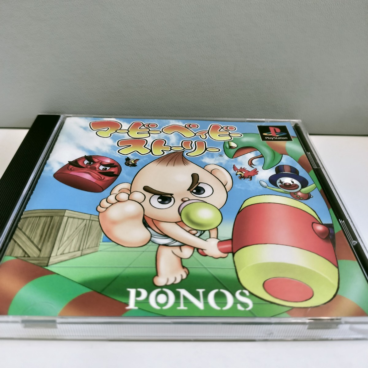 PSソフト マービー・ベイビー・ストーリー （MARBY BABY STORY PS1 