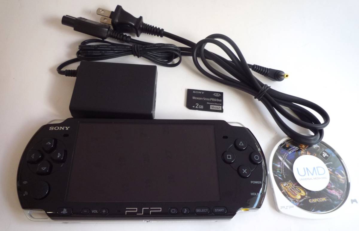 SONY ソニー PSP-3000 PSP3000 ブラック 黒 PSP 本体