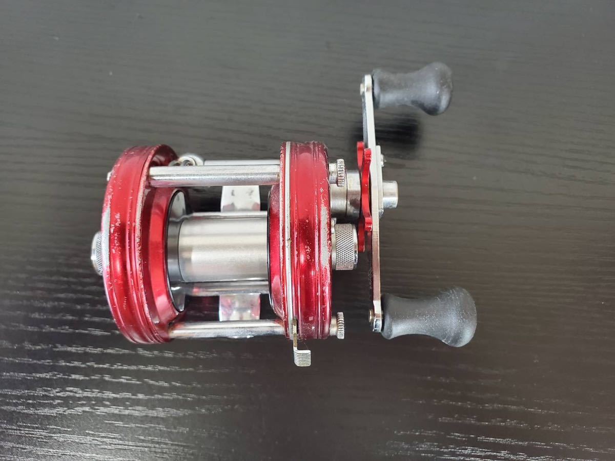 ☆アブガルシア アンバサダー 6000 c ビンテージ リール レッド Abu