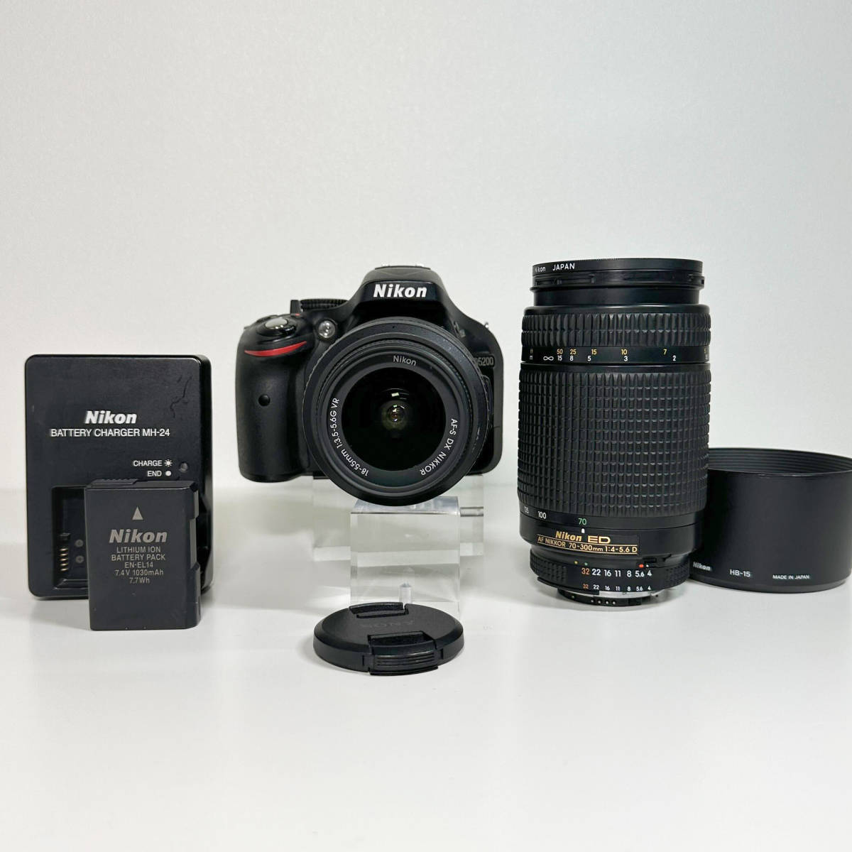 Nikon D5200＋レンズ3本 ジャンク 忙しかっ