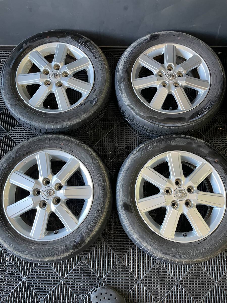 1円スタート】16インチ 6J+50 4本 PCD114.3 5穴 4本 商品管理