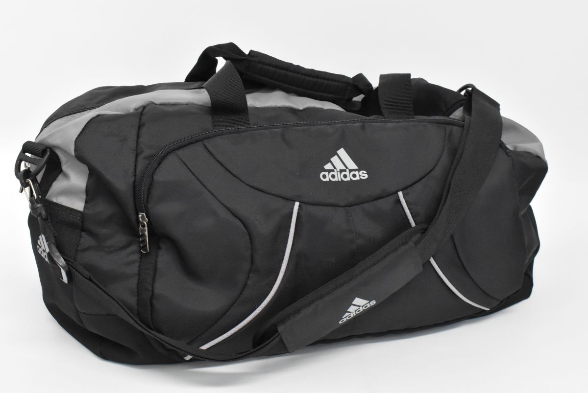 604M 0915M2 1円 adidas アディダス ボストンバッグ 2wayショルダー 旅行鞄 大容量 トラベルバッグ ポリエステル ...