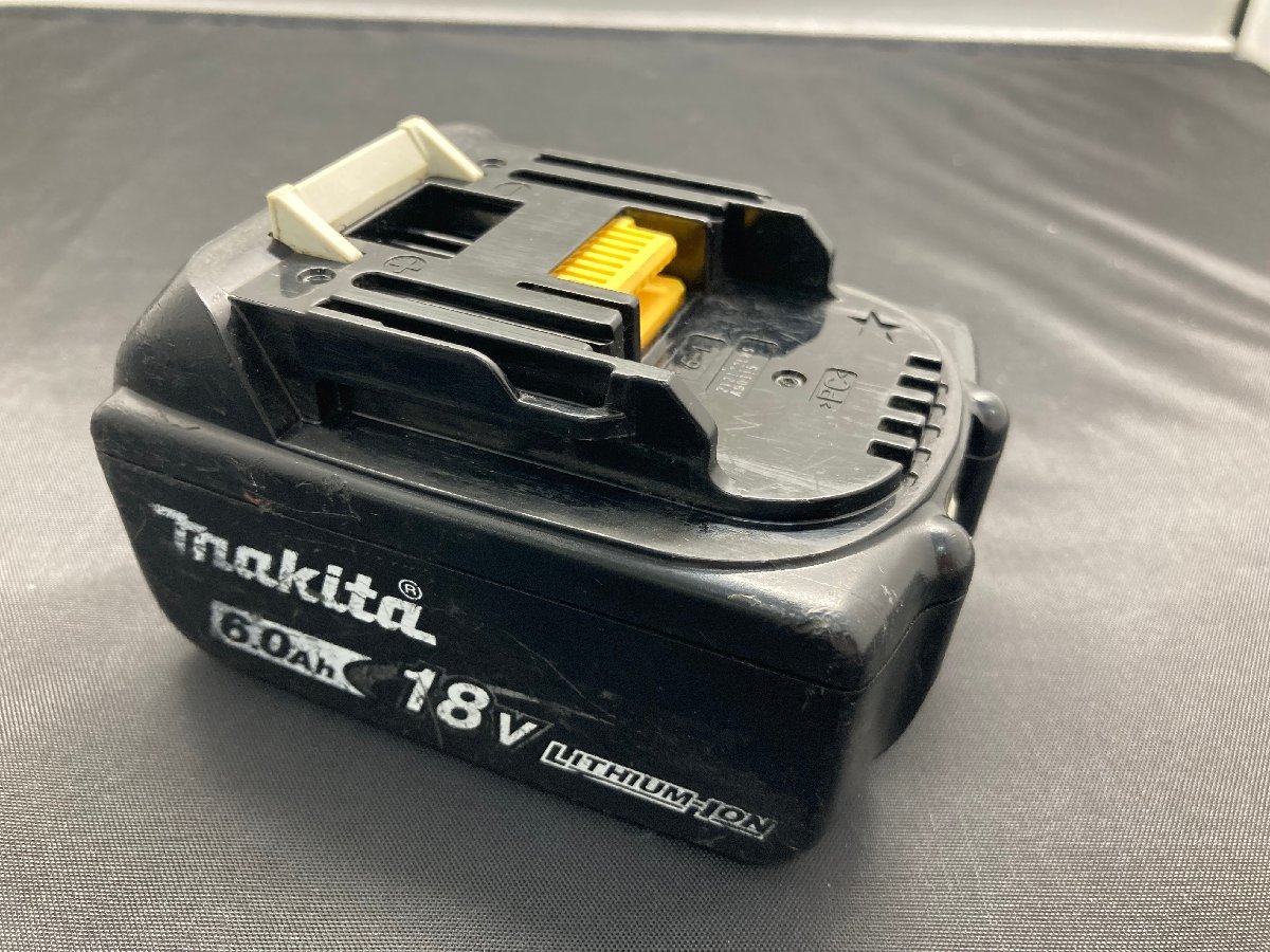 【★32-4765】■中古■makita　バッテリ　BL1860B 18V 6.0Ah 108Wh 充電回数32回 マキタ（1559）