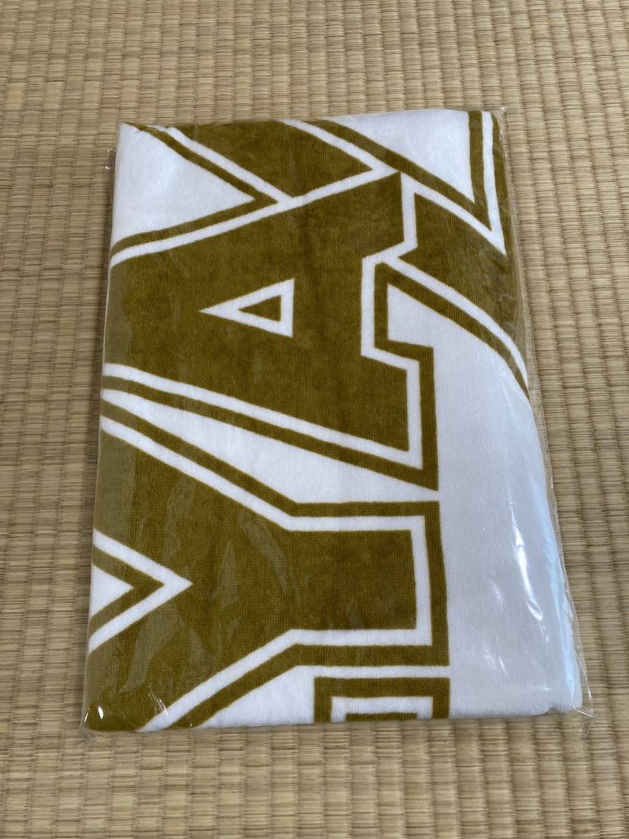 矢沢永吉☆特典スペシャルビーチタオル(ロゴ)ROCK'N' ROLL HERO