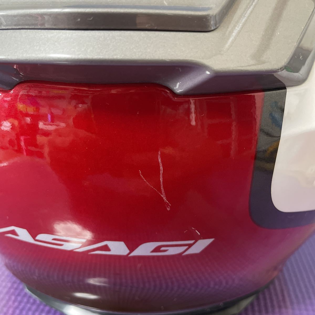 ヘルメットkabuto ASAGI 59-60cm Lサイズ ASAGI ジェットヘルメット