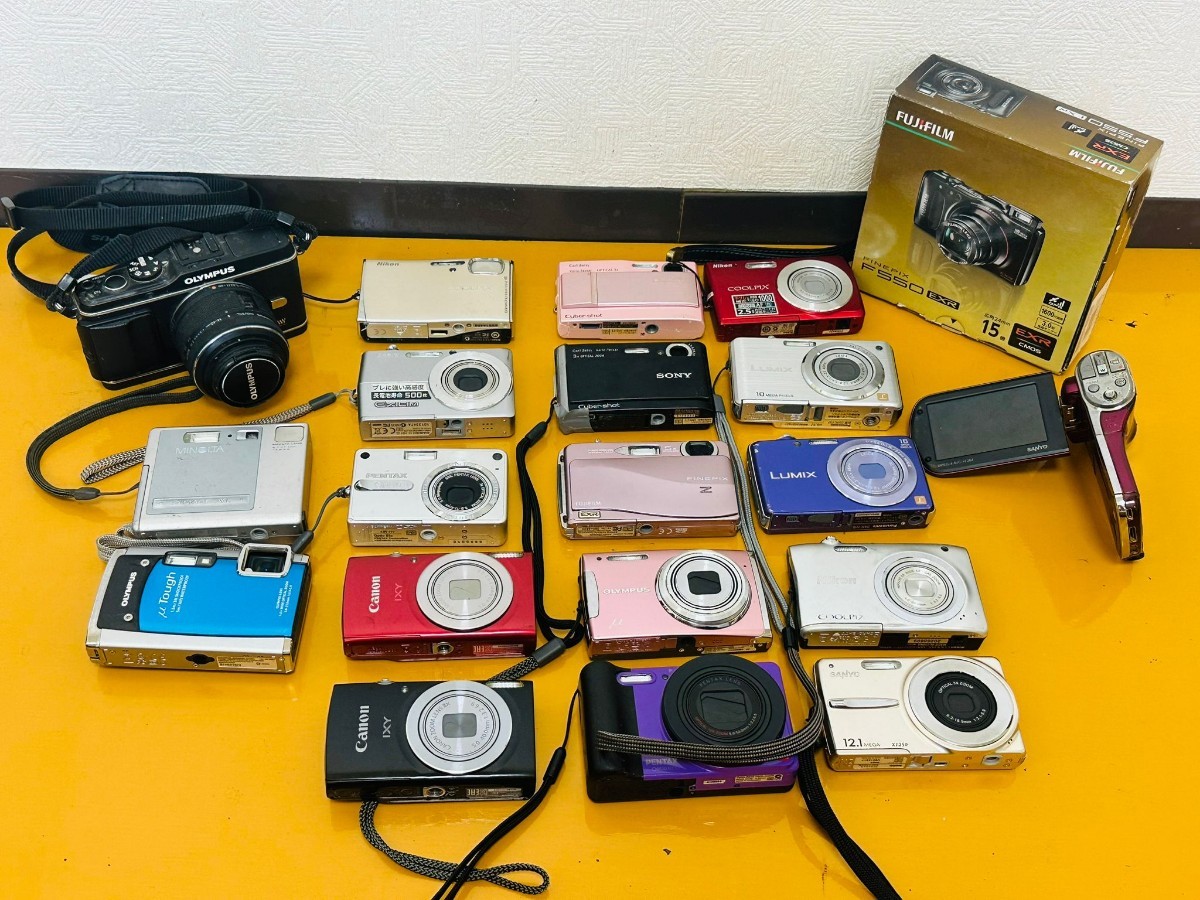 Canon OLYMPUS SONY Nikon PENTAX SANYO コンパクトデジタルカメラ 