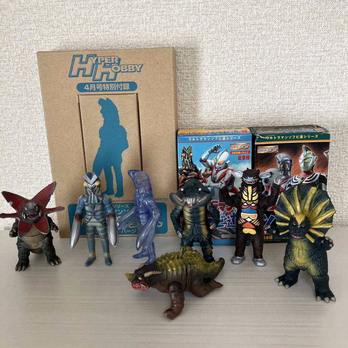 ウルトラマン ソフビ道 セット ウルトラマン HGシリーズ ソフビ道 全8 