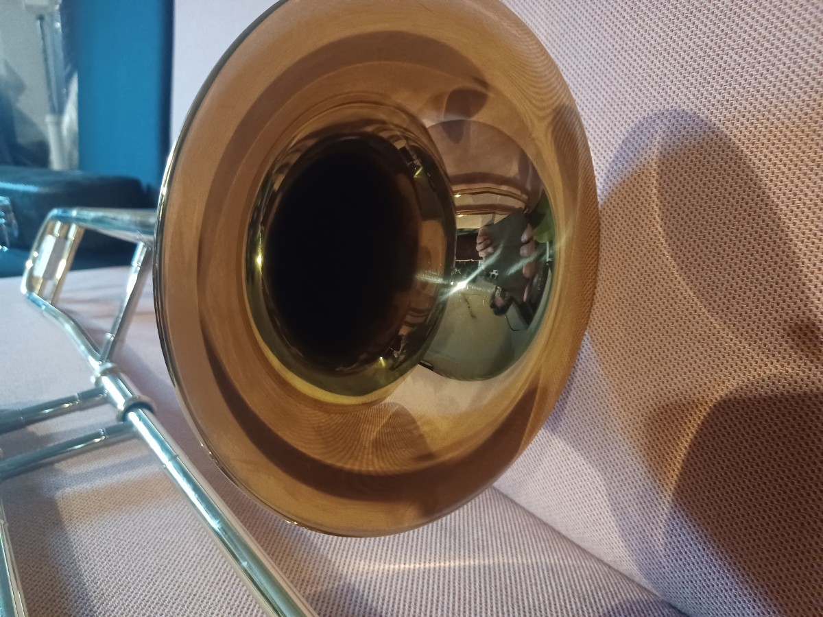 YAMAHA ヤマハ テナートロンボーン YSL-2510 純正ハードケース付 程度