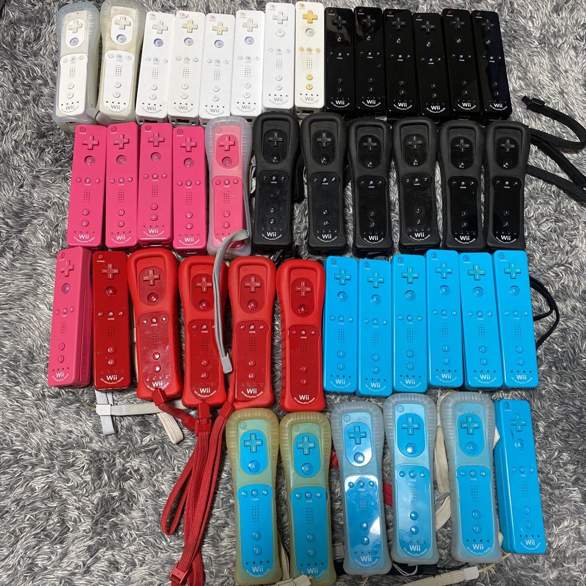 Nintendo Wiiリモコン プラス 43個まとめ 未確認 ジャンク 大量 任天堂 ニンテンドー モーションプラス