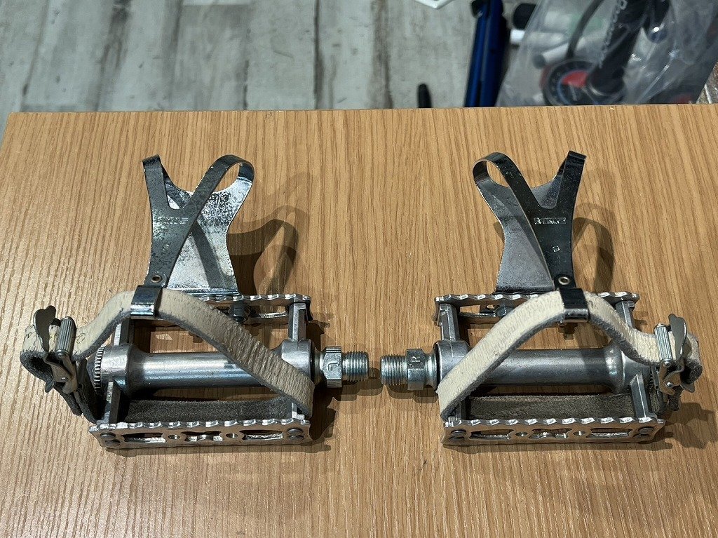 ミカシマ MKS ペダル＋トゥークリップ SYLVAN TOURING