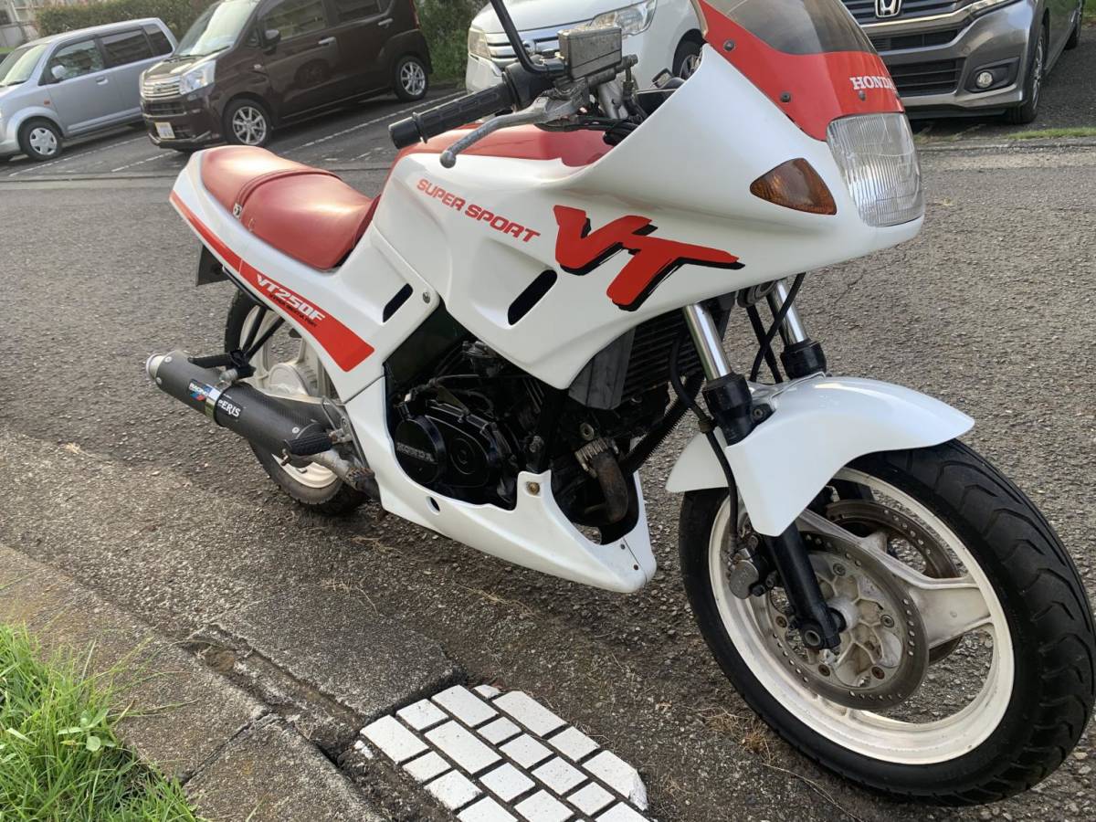 ホンダ VT250F MC15 走行距離 15950㎞ 返納書類(126cc-250cc)｜売買 