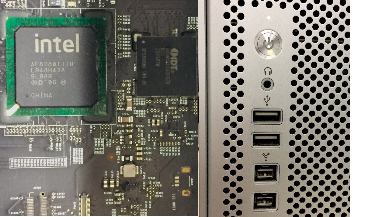 中古品 ジャンク扱い】Apple Mac Pro A1289 CPU-不明 メモリ8GB HDD