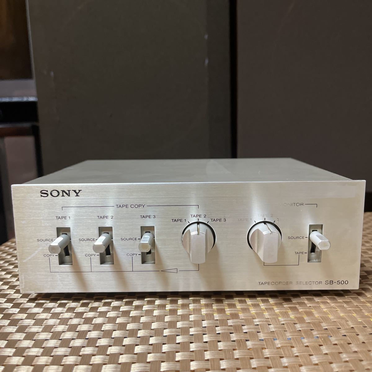 SONY SB-500 ソニー テープデッキセレクター SONY ソニー テープデッキ