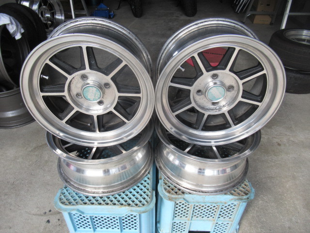 ハヤシレーシング 6J PCD100 オフ＋20 14in 4穴 旧車 4本