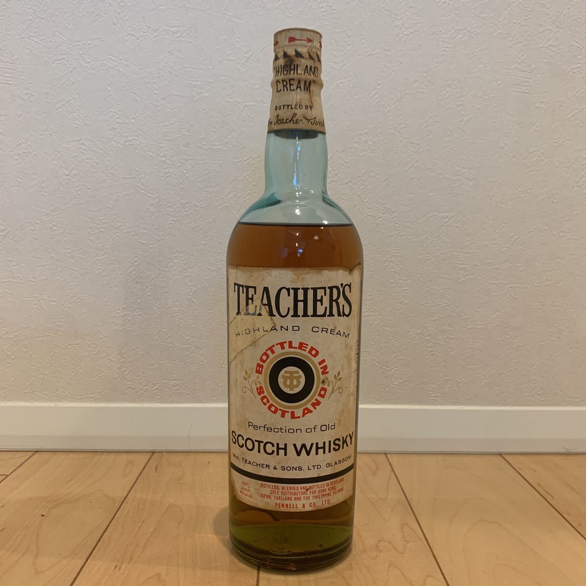 同梱可能 50〜60年代 ティーチャーズ ハイランドクリーム 760ml 43