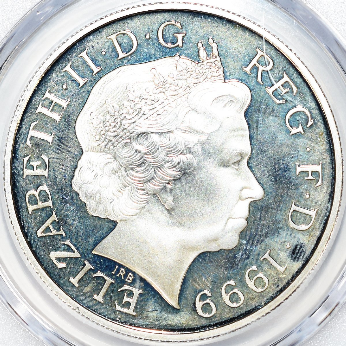 1円 [ PCGS鑑定 PR67 DEEP CAMEO ] 1999年 英国 イギリス ロイヤル
